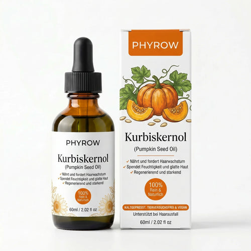 Phyrow Kürbiskernöl | Kopfhaut- & Haarpflege